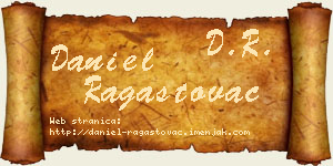 Daniel Ragastovac vizit kartica